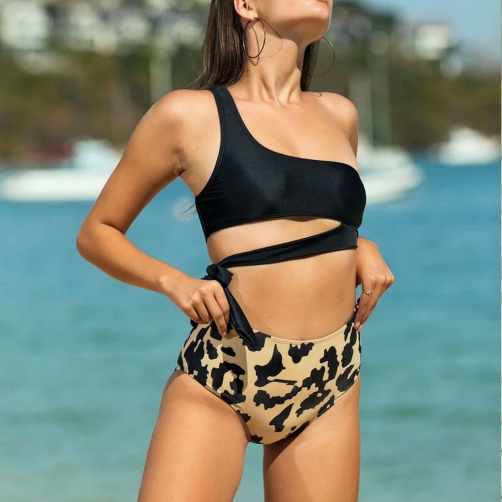 Leopard Print Swimsuit